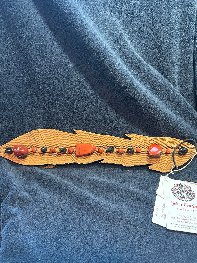 Wild-Wood Spirit Feather - W3011