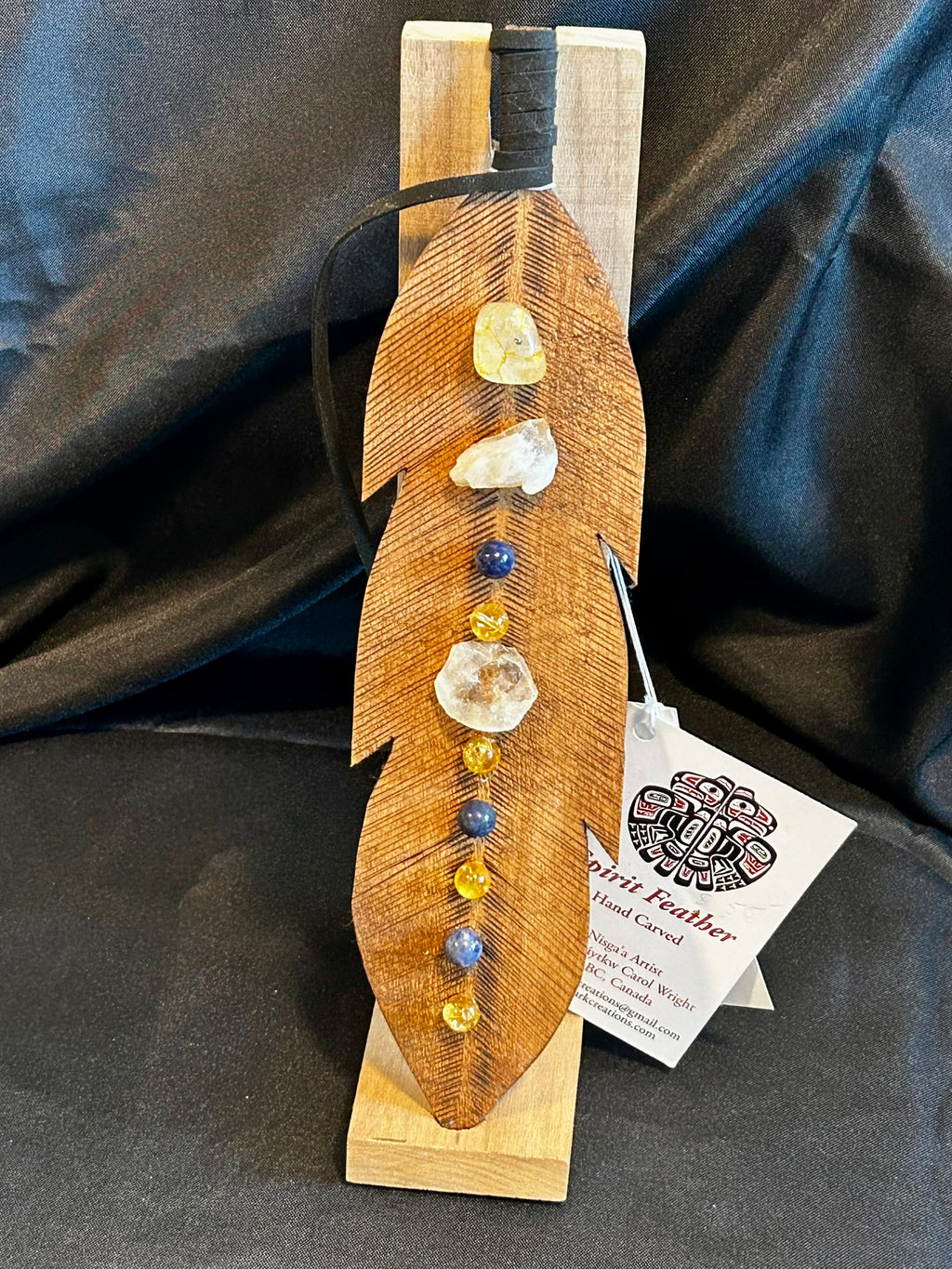 Citrine Spirit Feather