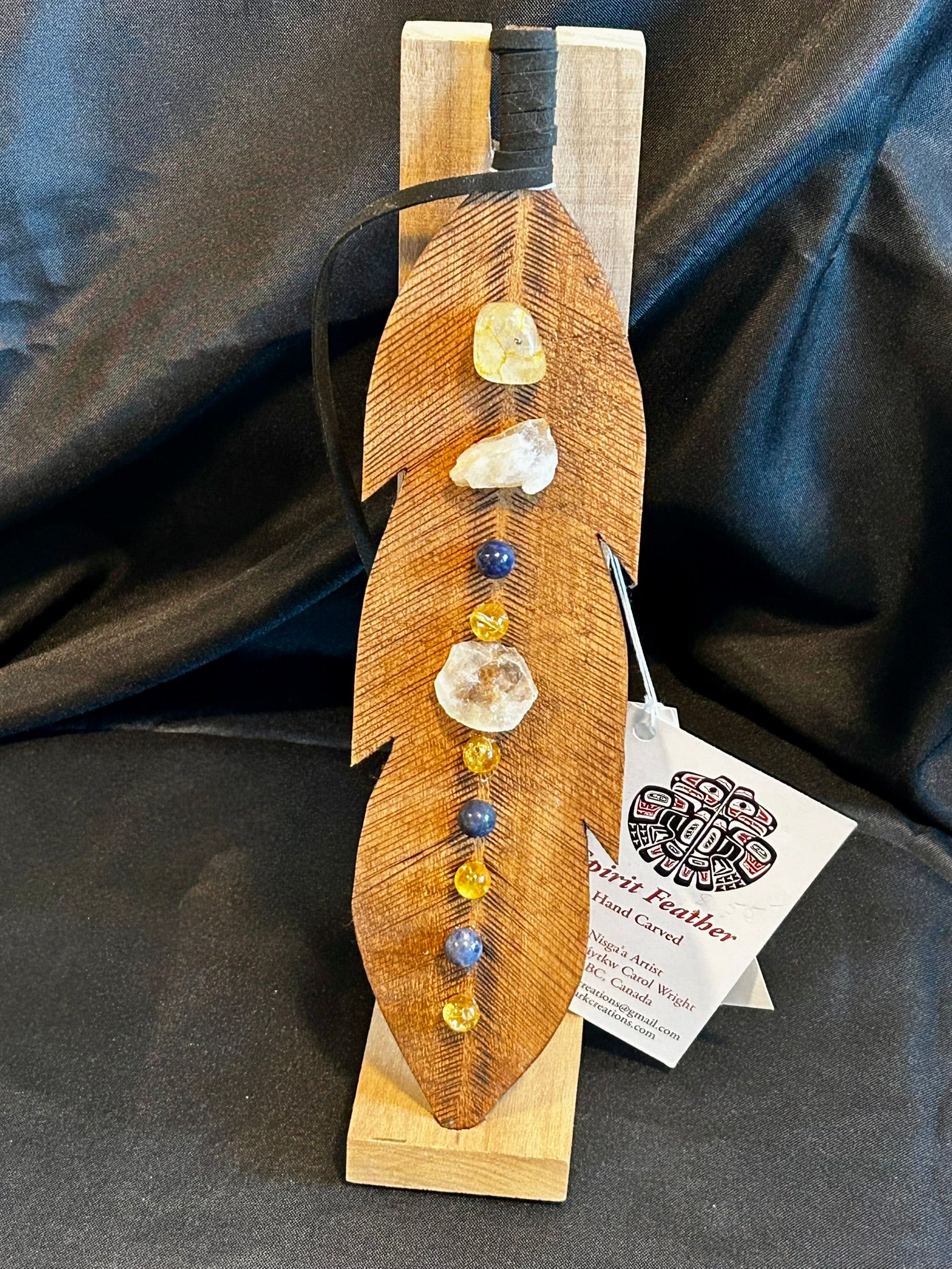 Citrine Spirit Feather