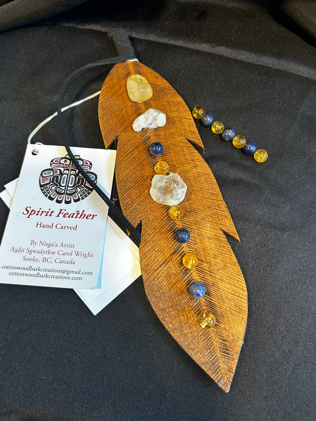 Citrine Spirit Feather