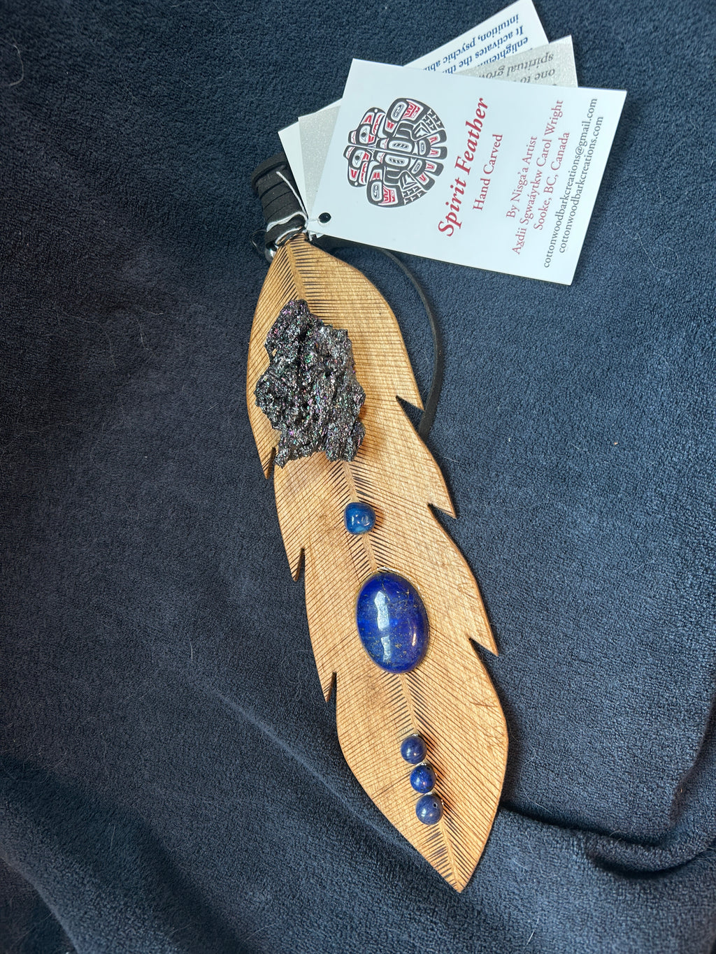 Spirit Feather - Moissanite