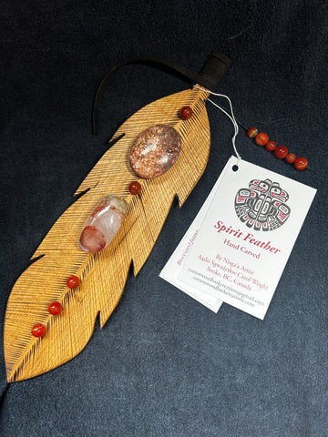 Spirit Feather - Brecciated Jasper