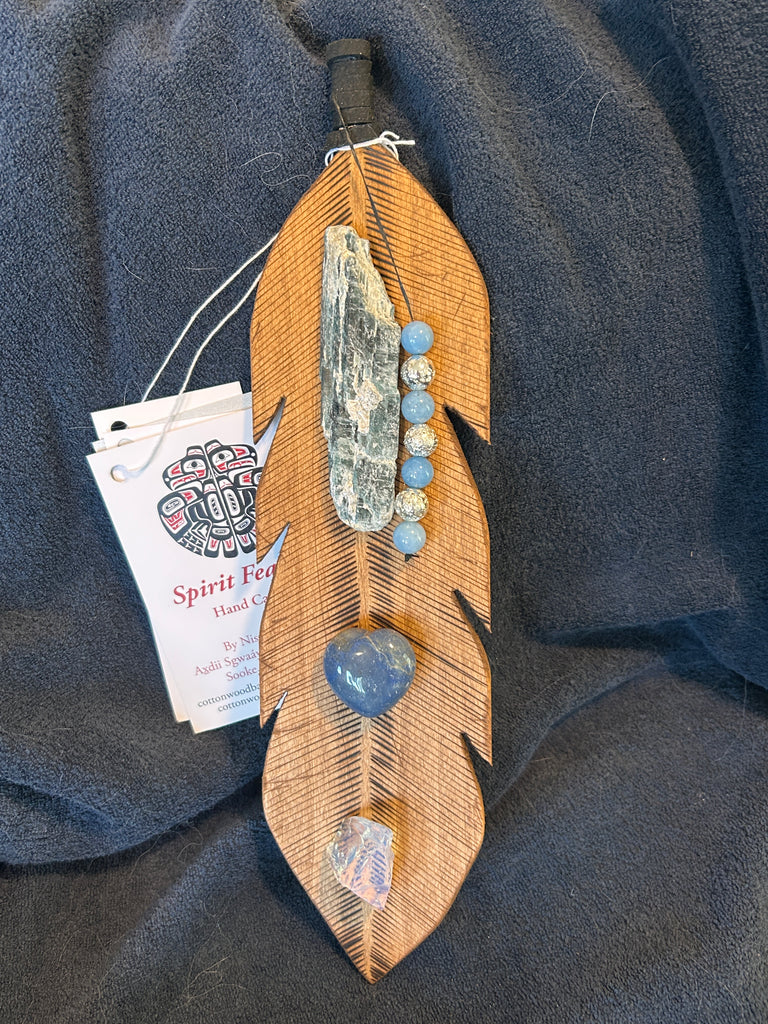 Spirit Feather- Kyanite