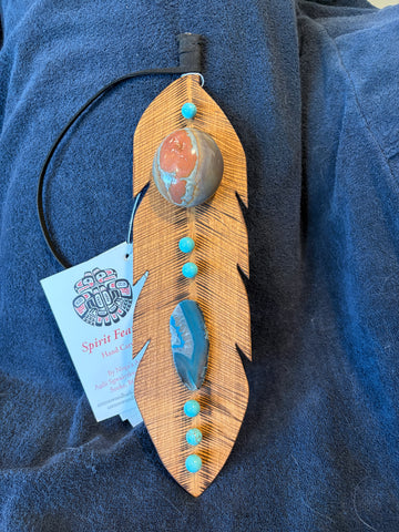 Spirit Feather - Polychrome Jasper